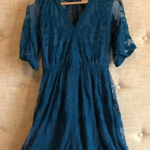 Sheer Back Dress